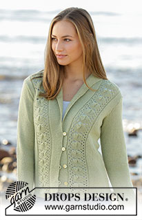 Free patterns - Damskie rozpinane swetry / DROPS 175-25