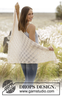 Free patterns - Xailes Grandes / DROPS 176-21