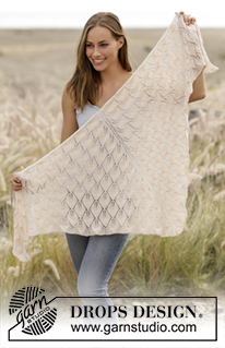 Free patterns - Xailes Grandes / DROPS 176-21