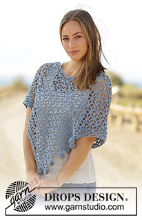 Free patterns - Poncho's voor dames / DROPS 178-30