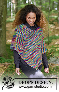 Free patterns - Poncho's voor dames / DROPS 180-27