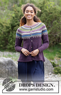 Free patterns - Damskie rozpinane swetry / DROPS 180-8