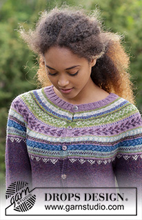 Free patterns - Damskie rozpinane swetry / DROPS 180-8