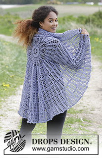 Free patterns - Damskie długie rozpinane swetry / DROPS 181-26