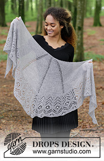 Free patterns - Store sjal / DROPS 181-4