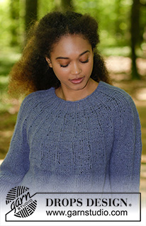 Free patterns - Damskie swetry przez głowę / DROPS 184-4