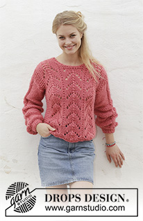 Free patterns - Damskie swetry przez głowę / DROPS 186-1