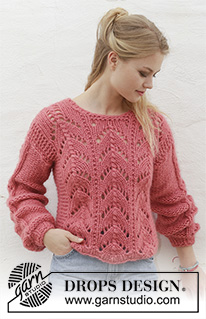 Free patterns - Damskie swetry przez głowę / DROPS 186-1