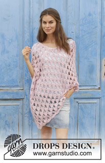 Free patterns - Poncho's voor dames / DROPS 188-23