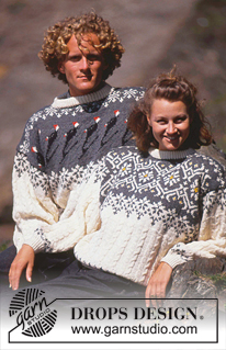 Free patterns - Świąteczne swetry / DROPS 19-16