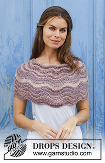 Free patterns - Poncho's voor dames / DROPS 191-32
