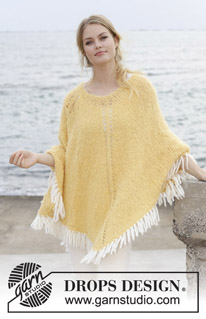 Free patterns - Poncho's voor dames / DROPS 191-33