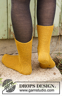 Free patterns - Naisen sukat / DROPS 193-8