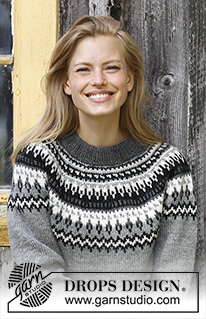 Free patterns - Damskie swetry przez głowę / DROPS 195-19