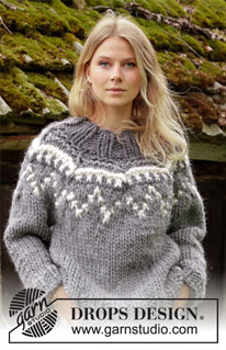 Free patterns - Damskie norweskie swetry / DROPS 195-21