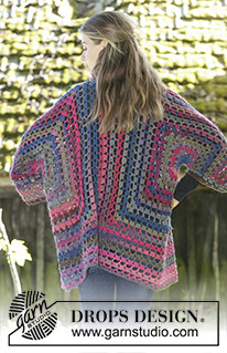 Free patterns - Damskie długie rozpinane swetry / DROPS 196-33
