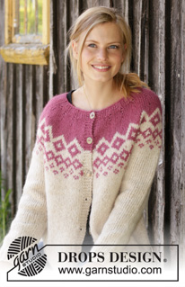 Free patterns - Norweskie rozpinane swetry / DROPS 196-42