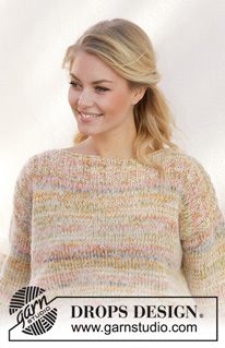 Free patterns - Proste swetry / DROPS 200-36