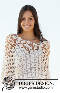 Free patterns - Poncho's voor dames / DROPS 200-38