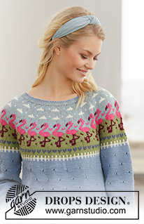 Free patterns - Damskie swetry przez głowę / DROPS 201-11