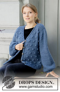 Free patterns - Damskie rozpinane swetry / DROPS 205-11