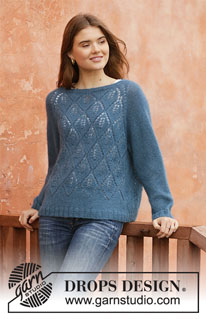 Free patterns - Damskie swetry przez głowę / DROPS 205-16