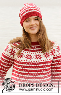 Free patterns - Świąteczne swetry / DROPS 205-22