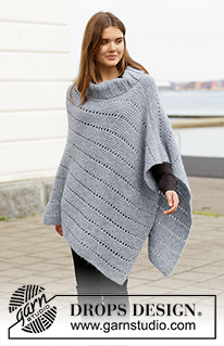 Free patterns - Poncho's voor dames / DROPS 205-33