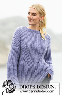 Free patterns - Damskie swetry przez głowę / DROPS 205-34