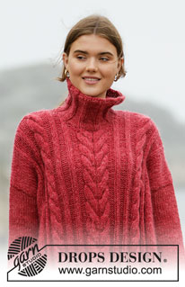 Free patterns - Damskie swetry przez głowę / DROPS 205-47