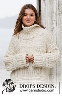 Free patterns - Damskie swetry przez głowę / DROPS 205-48