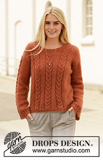 Free patterns - Pullover / DROPS 205-8