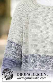 Free patterns - Proste rozpinane swetry / DROPS 206-14