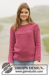 Free patterns - Damskie swetry przez głowę / DROPS 206-16