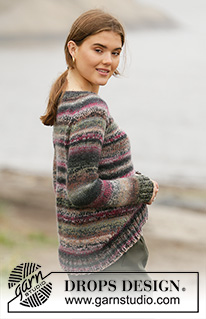 Free patterns - Damskie swetry przez głowę / DROPS 206-40
