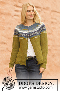 Free patterns - Damskie rozpinane swetry / DROPS 207-2