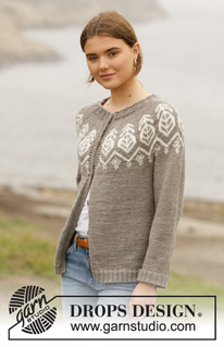 Free patterns - Norweskie rozpinane swetry / DROPS 207-6