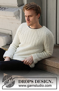 Free patterns - Męskie swetry przez głowę / DROPS 208-6