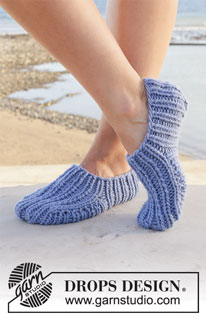 Free patterns - Chaussons / DROPS 209-23
