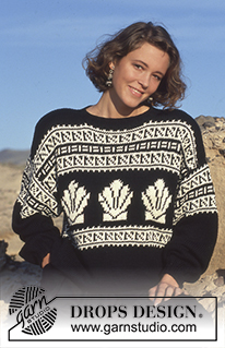 Free patterns - Damskie swetry przez głowę / DROPS 21-11