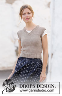 Free patterns - Dames slip-overs / DROPS 210-35