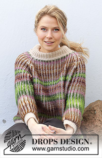 Free patterns - Damskie swetry przez głowę / DROPS 215-22