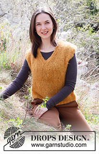 Free patterns - Dames slip-overs / DROPS 215-27
