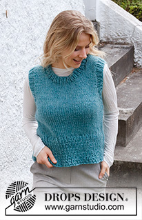 Free patterns - Dames Spencers / DROPS 215-37