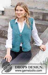 Free patterns - Dames Spencers / DROPS 215-38