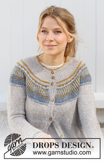 Free patterns - Damskie rozpinane swetry / DROPS 216-8