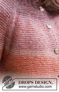 Free patterns - Proste rozpinane swetry / DROPS 217-25