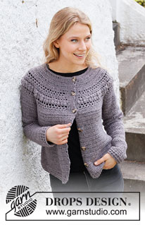 Free patterns - Damskie rozpinane swetry / DROPS 218-19