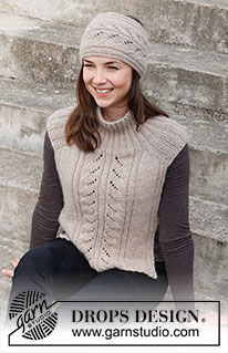 Free patterns - Dames Spencers / DROPS 218-23