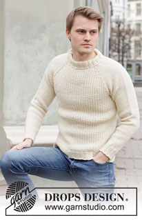 Free patterns - Męskie swetry przez głowę / DROPS 219-10